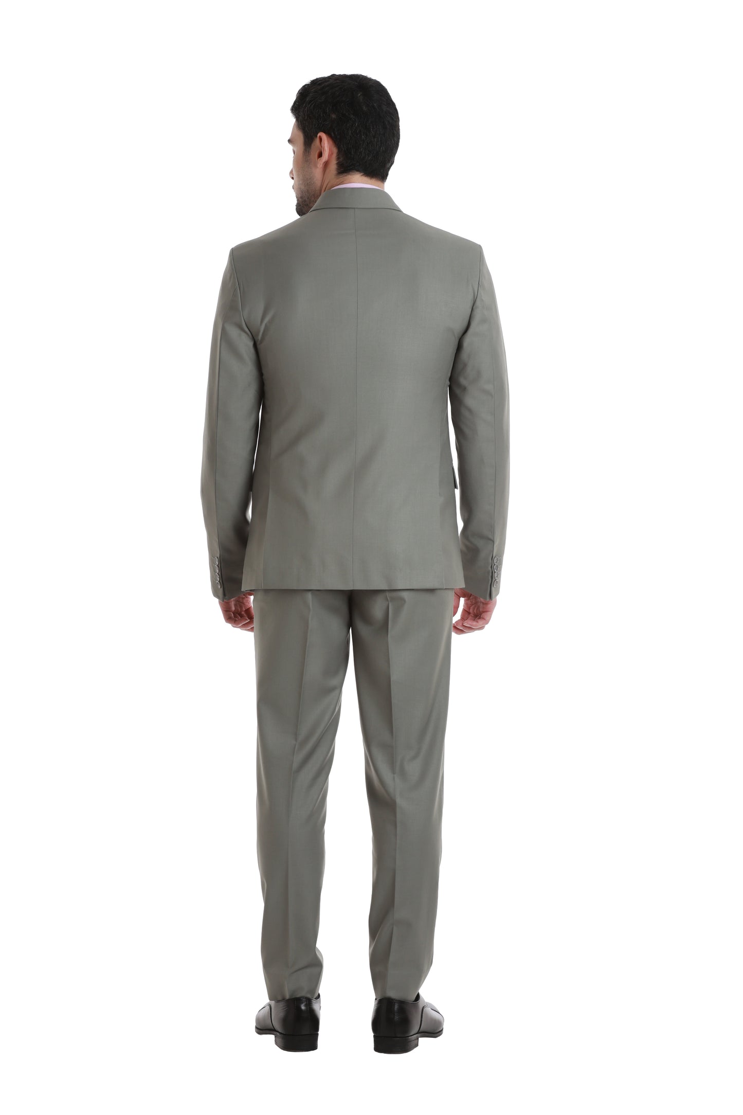 Sage Green Double-Breasted Suit