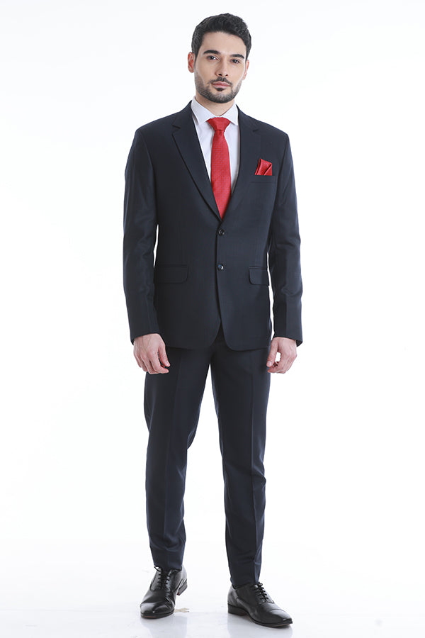 RZLER Classic Navy Blue Suit