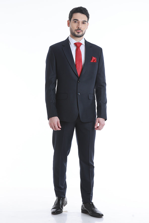 RZLER Classic Navy Blue Suit