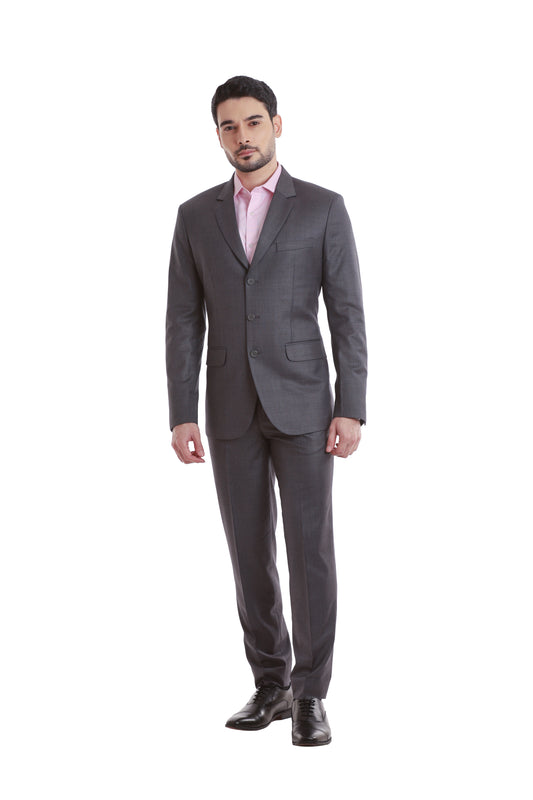 Oxford Grey Checks 3 button, 2 Piece Suit