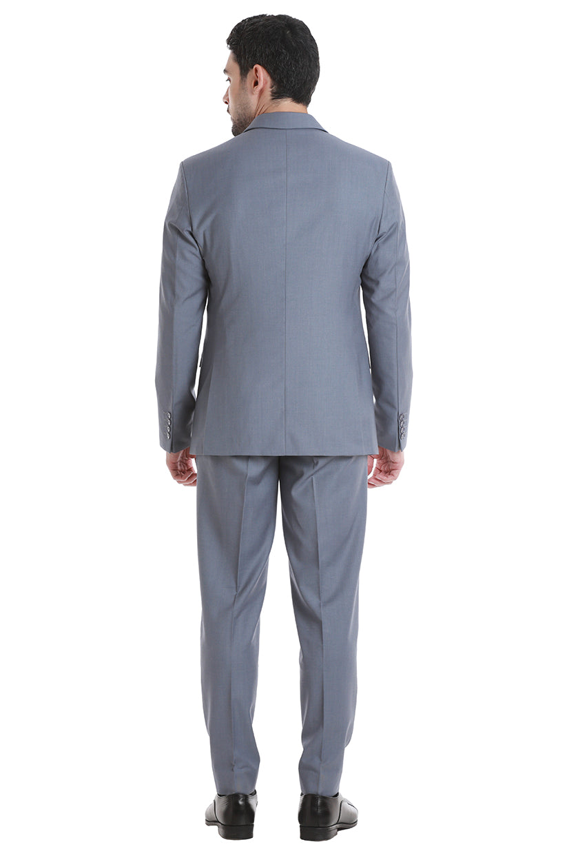 Charcoal Textured 3 Piece Suit